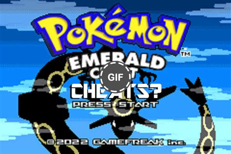 pokemon emerald crest cheat codes.